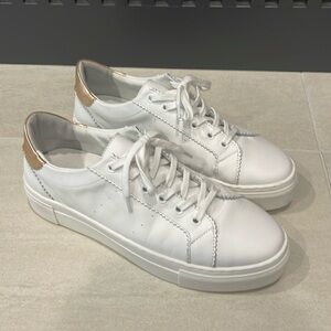 Paige White Leather Sneaker